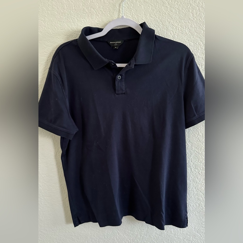 Premium cotton polo, Banana Republic